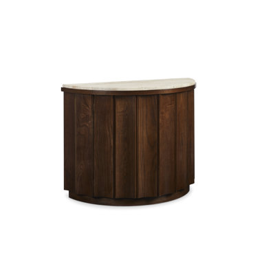 Half Circle Accent Cabinet