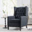 Fauteuil inclinable manuel avec tissu de haute qualité et structure robuste, parfait pour les réunions de famille et les loisirs