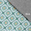 Tapis vert en chenille tissé à la machine-90726017