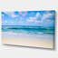 Serene Blue Tropical Beach - Photographie sur toile tendue-1230375045-1230375054