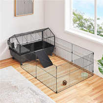 Portable Metal Humane Live Animal Trap 32 x 12.5 x 12  for Rodent Small  Animals