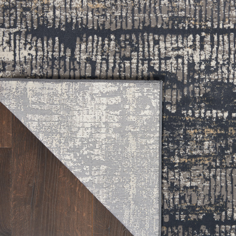 Uptown Abstract Area Rug, Rectangle 4' x 6'