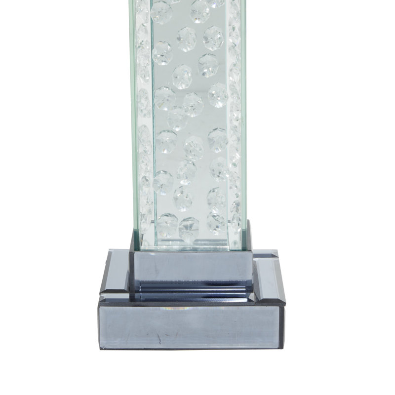 Chandelle en bois, H 15 po x l 5 po x P 5 po