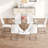 Baileyville 8 - Person Glass Top Pedestal Dining Set-344930704-344930705-385966521