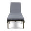 Chaise longue en bois Kd avec coussin-1801567410-1801567408