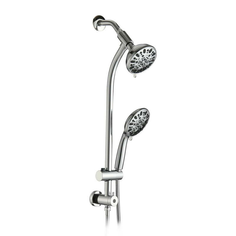 Rain Dual Shower Head 1.8 GPM GPM, Chrome