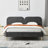 Willma Upholstered Platform Bed Frame and Headboard-2126061833-2102972918