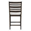 Ensemble de chaises de salle à manger à hauteur de comptoir de style classique avec 2 sièges rembourrés en bois
