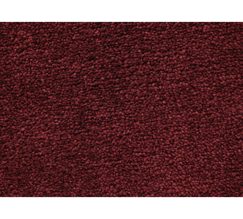 Mccluney Ultra Soft Traditional Nylon 5 Piece Bath Rug Set with Non-Slip Backing, Red