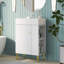 Meuble-lavabo pour salle de bain, armoire combinée, meuble de rangement pour salle de bain, lavabo simple en céramique, rangement sur le côté droit-1206470755