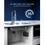 Chauffe-eau électrique sans réservoir - Chauffe-eau sous le lavabo 4,5 kW