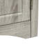 Armoire de rangement triangulaire pour salle de bain avec tablettes réglables, armoire de plancher autoportante pour la cuisine à domicile