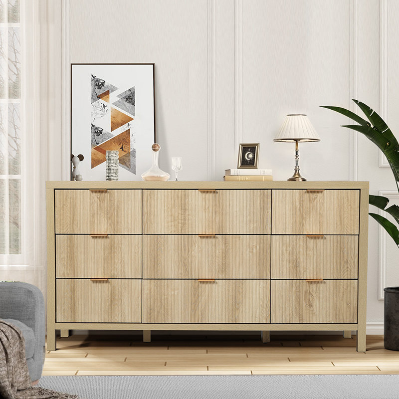 9 - Drawer Accent Chest, Black