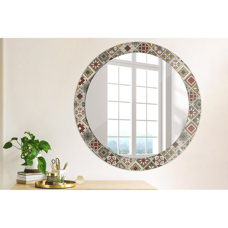 Huldar Glass Flat Wall Mirror