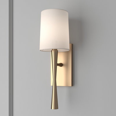 Averee 5.5" W 1-Light Dimmable Wallchiere