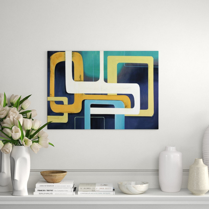 Retro-Grade Painting by Sydney Edmunds, Outdoor, 24" H x 34" W