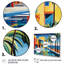 Pop Palm Beach en couleur III sur toile-812336923-812336926
