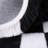 Checkered Series—Soft black-and-white checkered velvet area rugs, slip-resistant and stain-resistant, perfect for nurseries, bedrooms, and children's rooms.-1019347573-1019347582