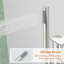 Robinet de baignoire autoportant à fixation au sol avec douche à main-128509635