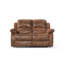 Kaylan 2 Seater Faux Leather Reclining Sofa-1479416913