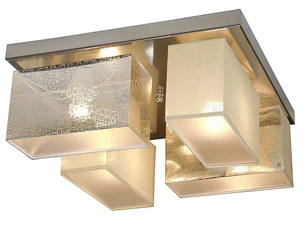 Parton 4-Light 45cm Semi Flush Mount