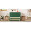 Lit escamotable double avec grands tiroirs, vert (ANCIEN SKU: N708P336203F)-1748544139