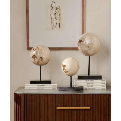 Ensemble de 3 sculptures Molto