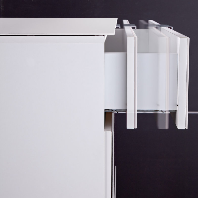 Primera 16 Pair Shoe Storage Cabinet, White