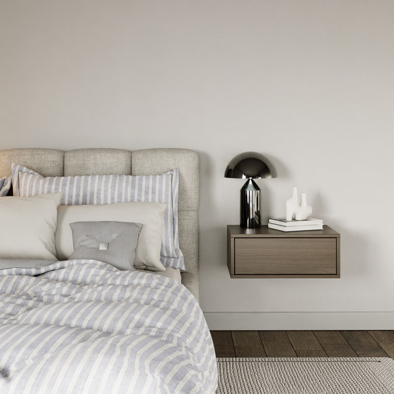 50cm W Manufactured Wood Bedside Table