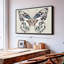 Reproduction sur toile «Butterfly's Kiss I»-101456899