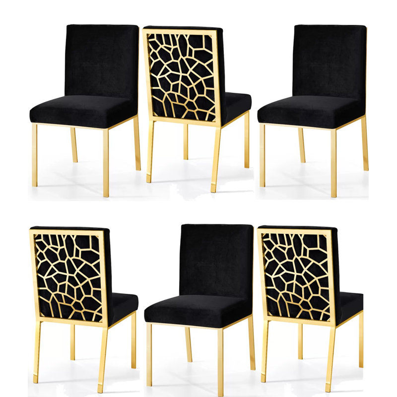 Chaise de salle à manger Roca - noir