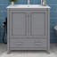 Meuble-lavabo 30 po avec lavabo simple, tiroir-839844226