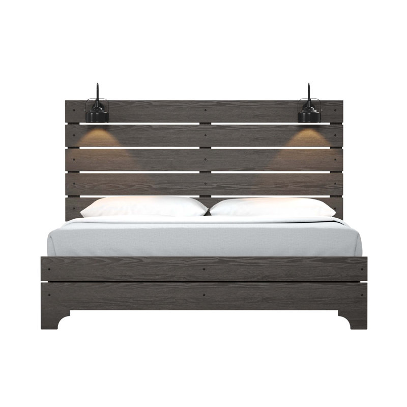 Bed With Lights, King