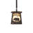 7" Square Bear At Dawn Mini Pendant