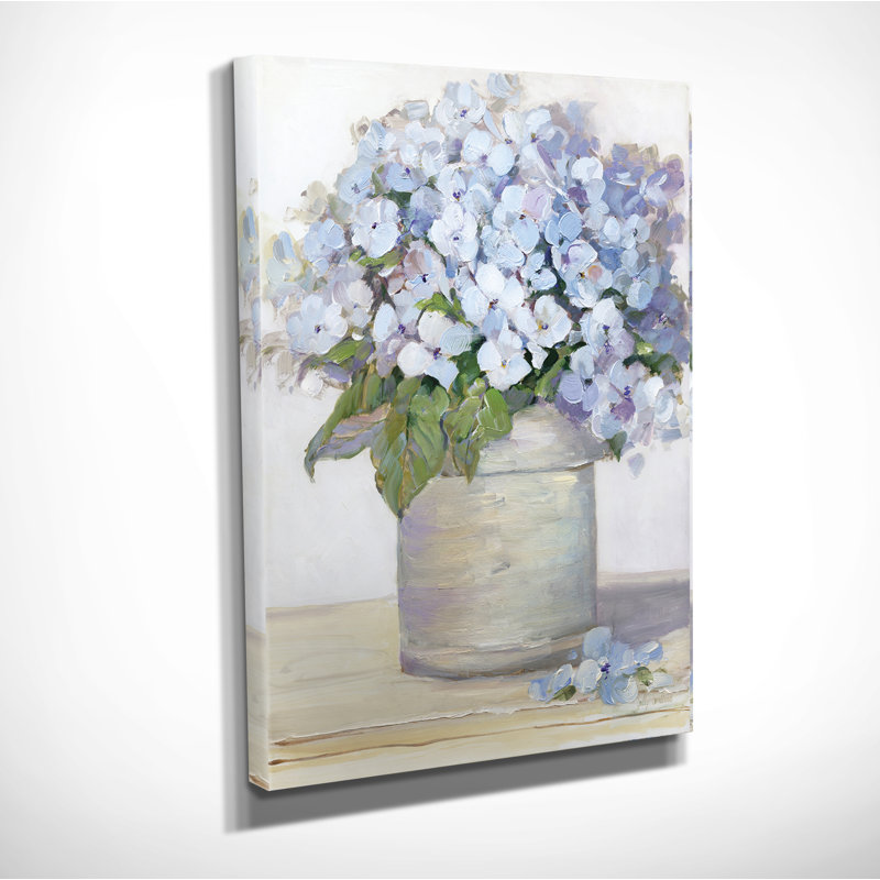 « jolie lavande i », reproduction de peinture à l’huile sur toile tendue, H 36 po x l 48 po x P 1,5 po