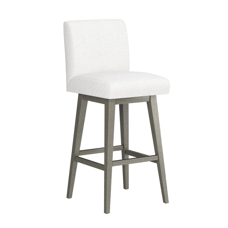 Tabouret pivotant Dorson, Sel, Gris délavé