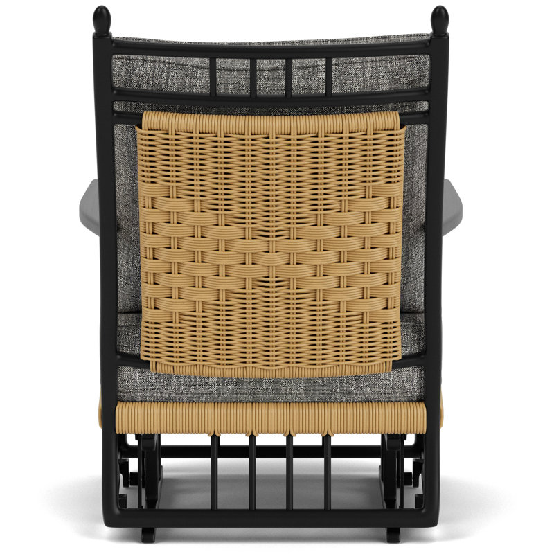 Low Country Outdoor Glider, Black Sand