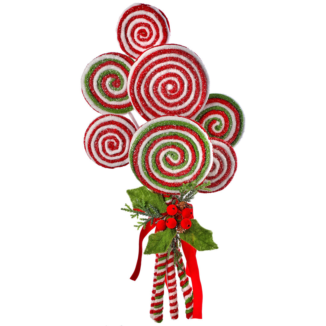 Frosted Lollipop Bundle with Holly The Holiday Aisle®