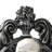 10" Skeleton Throne Decor