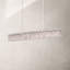Sarella 11 Light 48in x 5.5in Rectangular Chandelier in Black with Clear Radiance Crystals-1303924999-1303925006