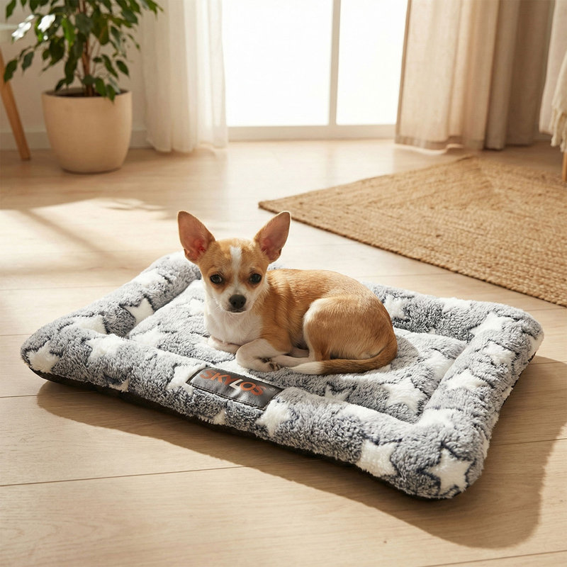 Polyester Pet Bed, 3cm H x 106cm W x 68cm D