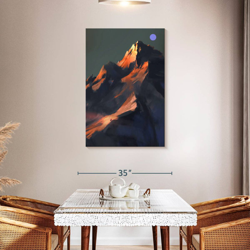 Alvord Mountain Shadow, 45" H x 30" W
