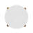 Nyaja Patio Acacia Wood End Table With Concrete Top
