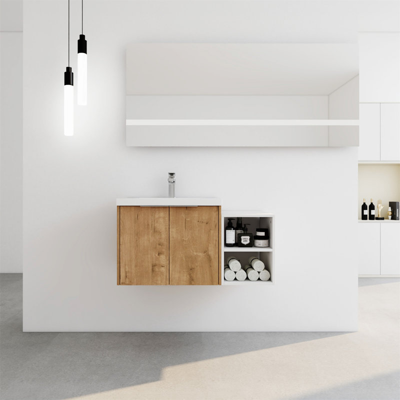 Meuble-lavabo à fermeture en douceur avec lavabo 36 po Kalik