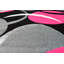 Tapis rose / noir à motif abstrait Mccampbell-40596106