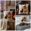 Ensemble de 2 coussins décoratifs empilables Chat noir et citrouille pour l'Halloween-135114798