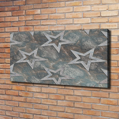 Stone Stars - No Frame Print on Canvas