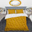 Ensemble de housse de couette en arrière plan sedge texture mid-century-40703688