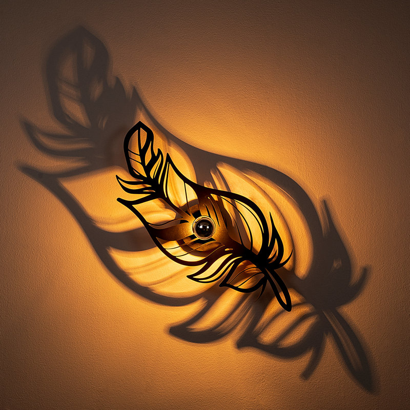 Applique murale encastrée à 1 lumière à intensité variable Joellen