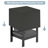 Arnhildur Aluminum Outdoor Lounge Chair-924642254-924642255